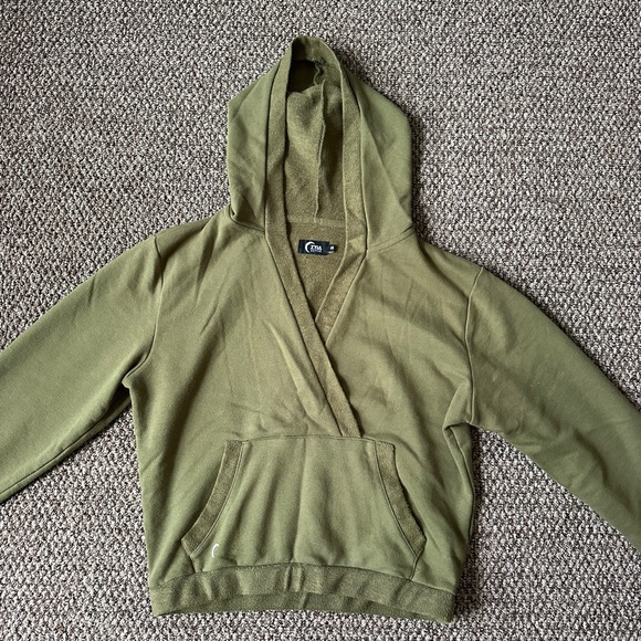 ZYIA Olive Green Hoodie - Picture 1 of 5